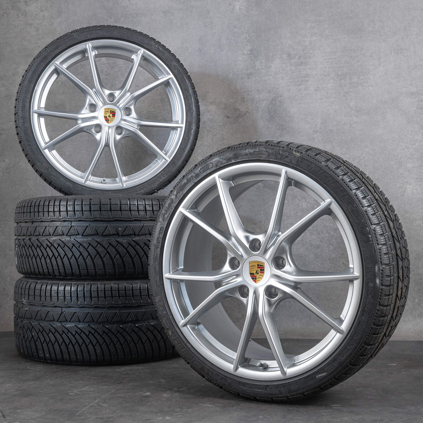Original Porsche Cayman GT4 718 rims 20 inch winter wheels winter tires NEW