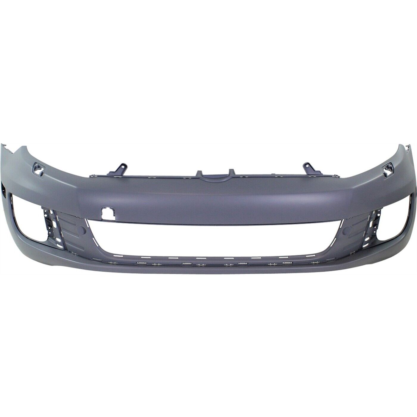 Bumper Cover For 2010-2014 Volkswagen Golf With Headlight Washer Holes Front