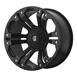 XD 18x9 Wheel Matte Black XD778 MONSTER 5x5/5x5.5 -12mm Aluminum Rim