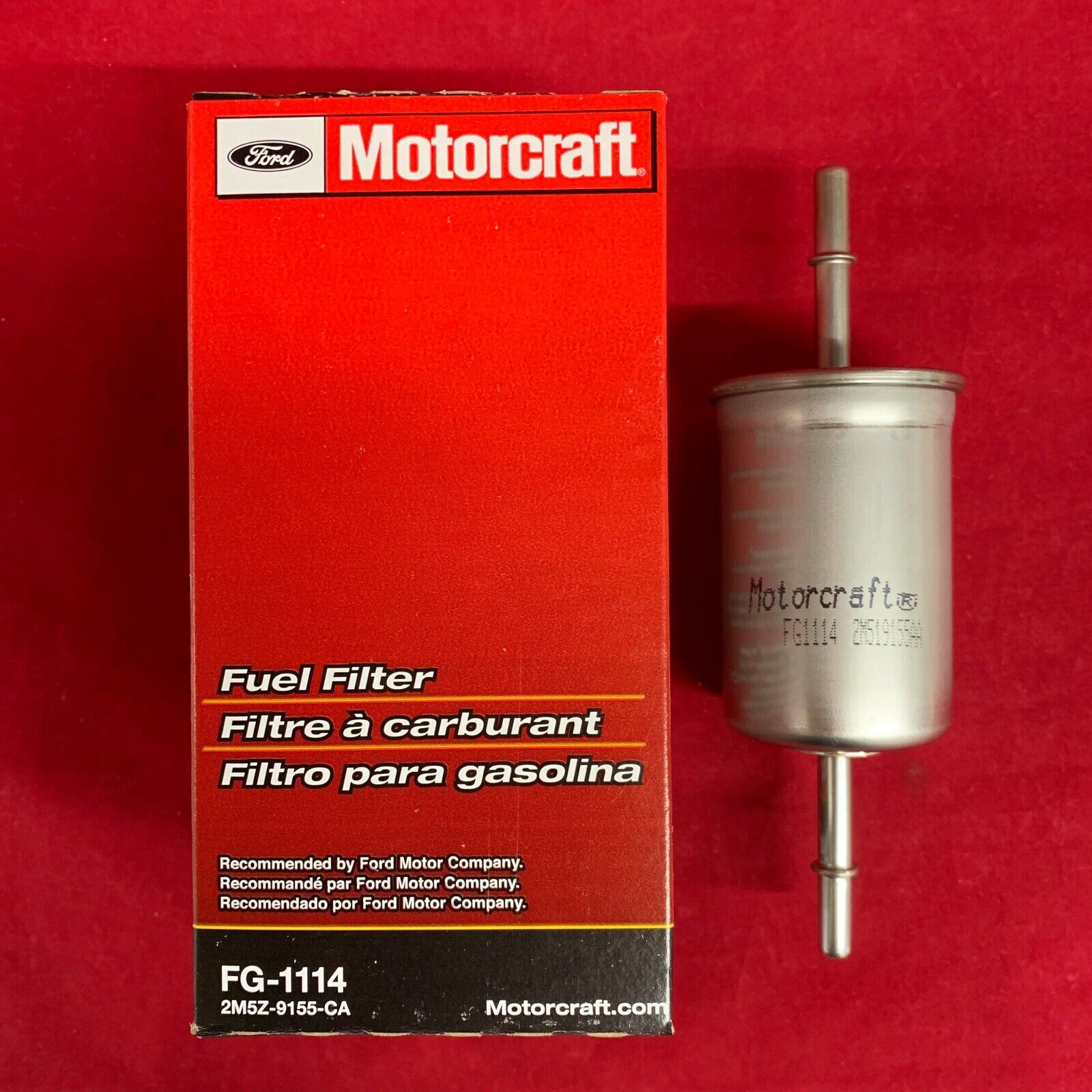 New OEM Ford Motorcraft Fuel Filter FG-1114 2M5Z-9155-CA FG986B F89Z-9155-A 