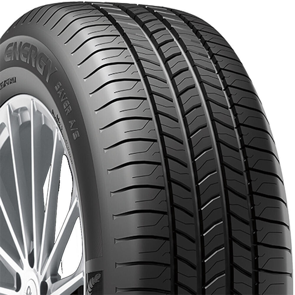 2 New 235/80-17 Michelin Energy Saver A/S 80R R17 Tires 35337