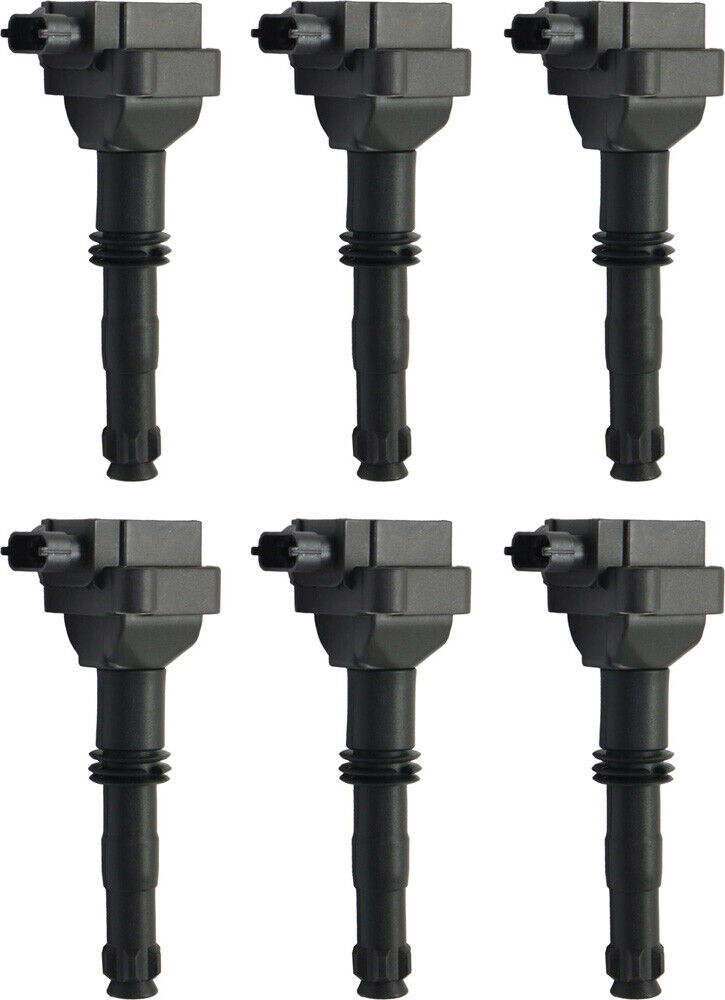 Set of 6 Ignition Coils for Porsche 911 Boxster Cayman 2006-2008