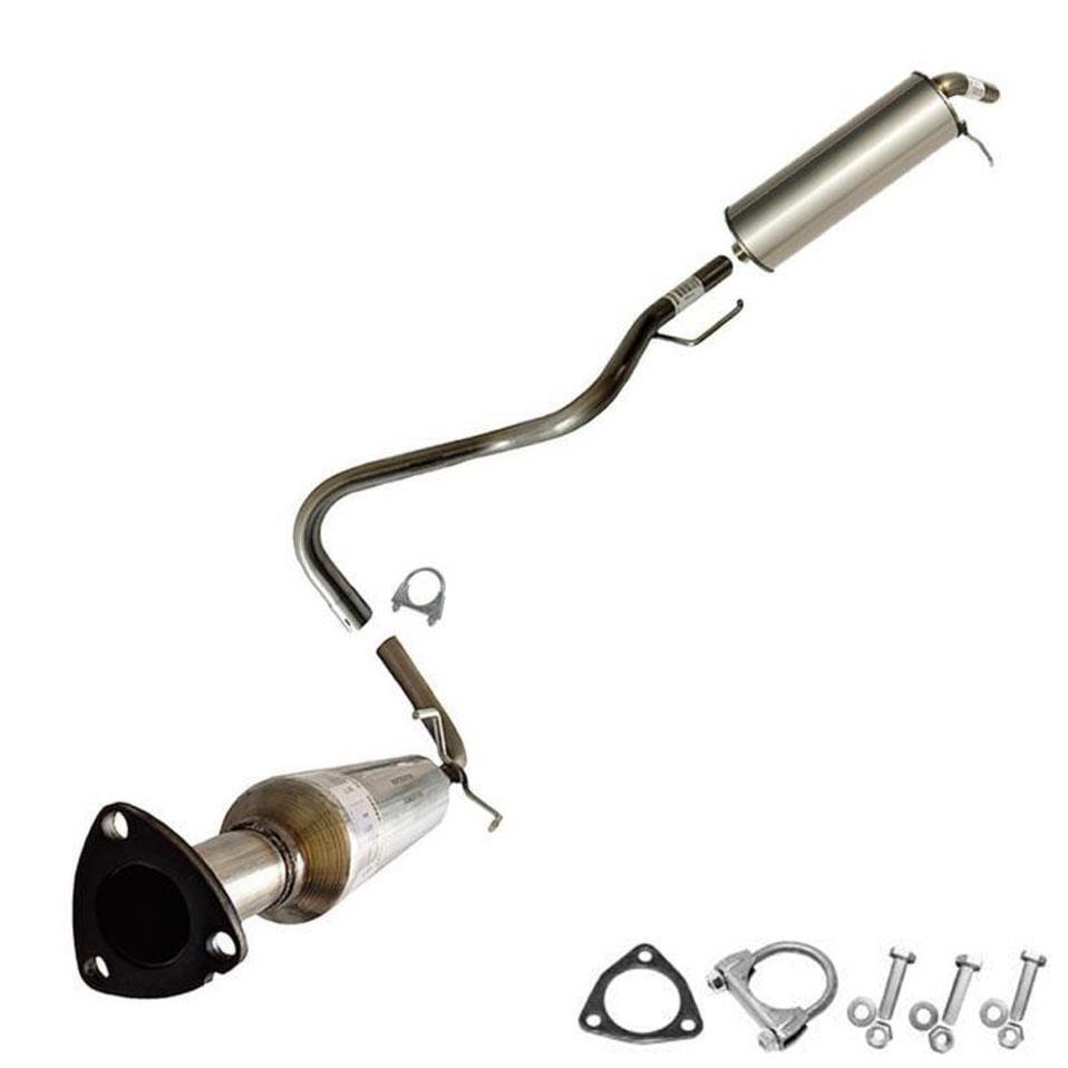 Exhaust  Resonator Muffler with Bolts  compatible with : 2003-2004 Saturn Ion