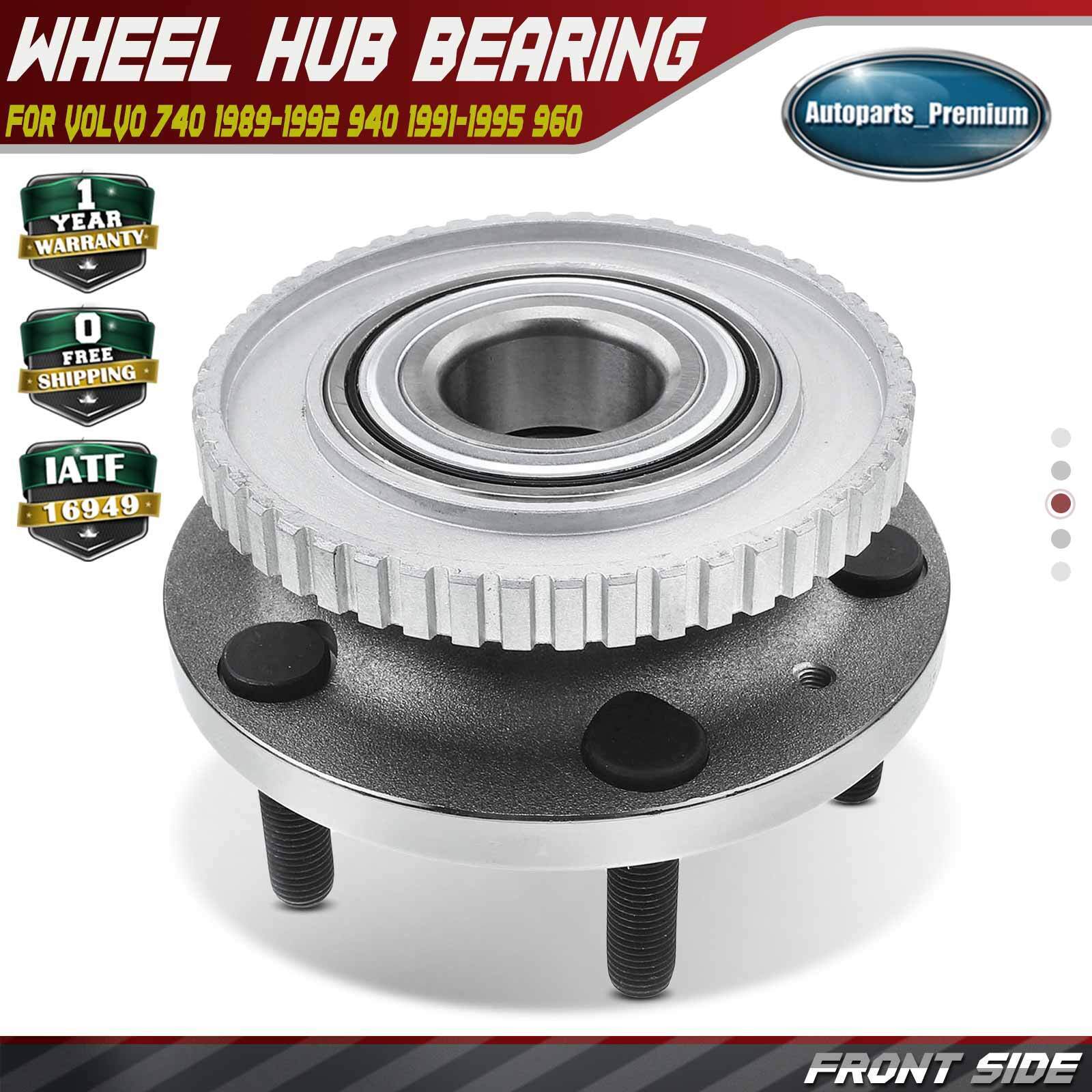 Front Left or Right Wheel Hub Bearing Assembly for Volvo 740 1989-1992 940 960