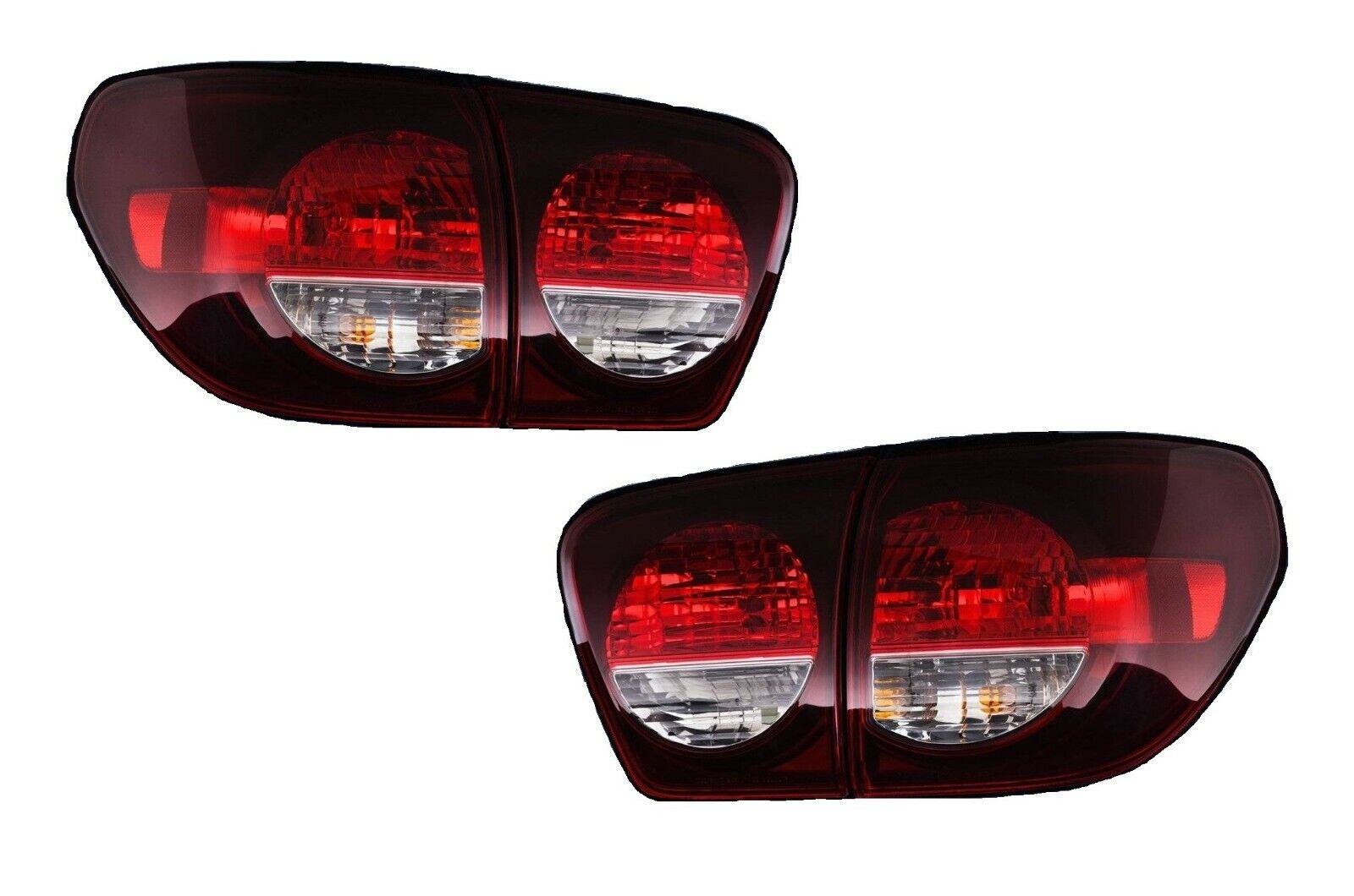 FIT TOYOTA SEQUOIA 2008-2022 SMOKED TAILLIGHTS TAIL LIGHTS LAMPS 4 PIECE SET NEW