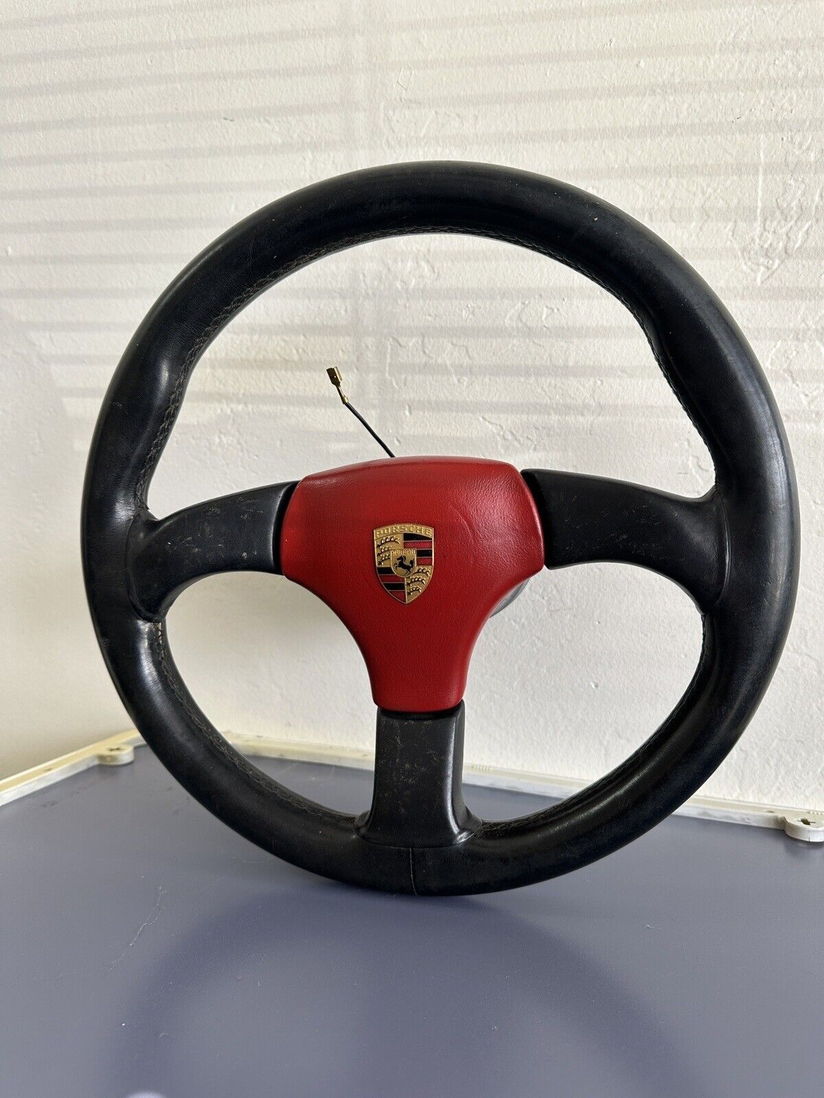 Porsche 911 Club sport 930S ATIWE TYP32 leather Steering wheel & Adapter