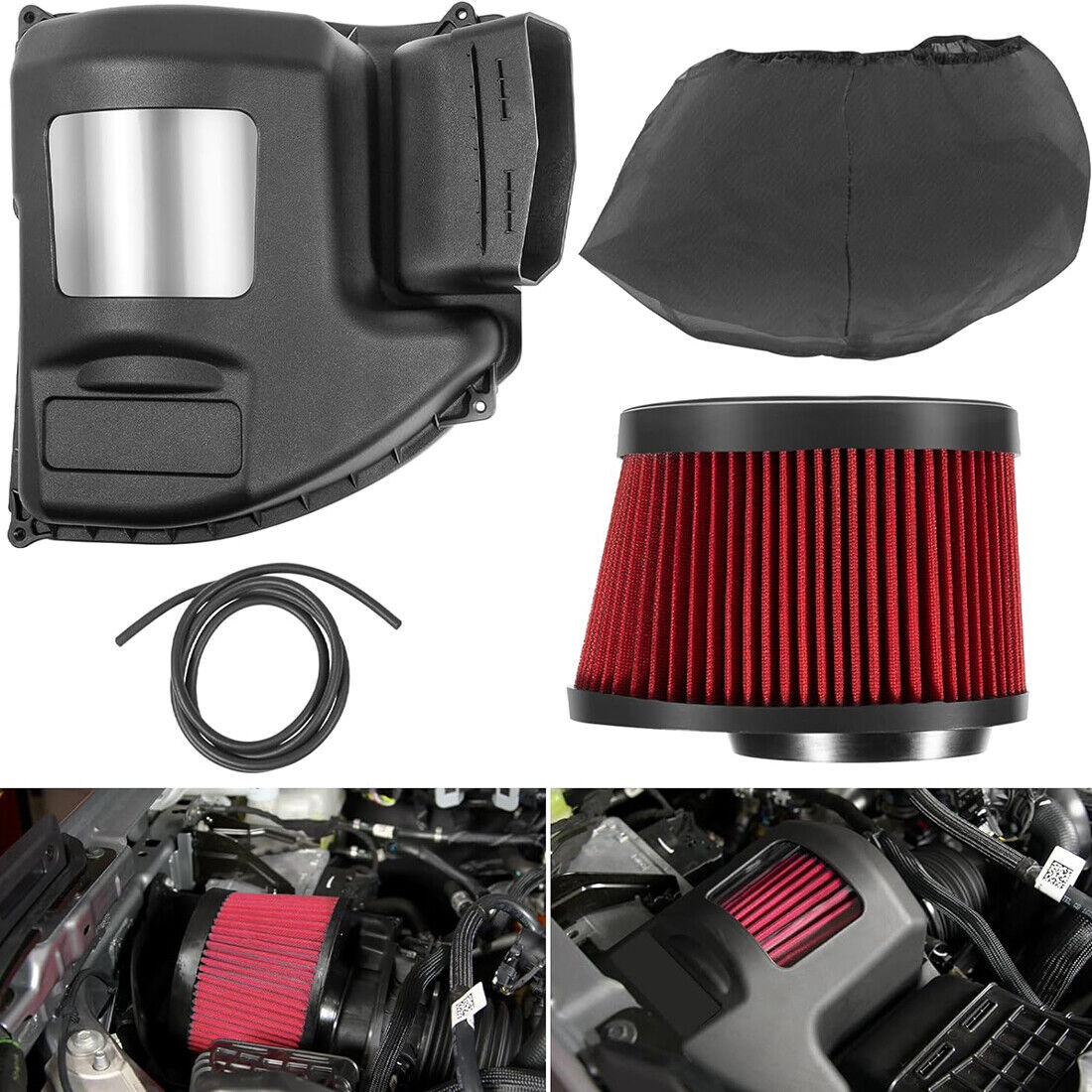 For 2021-2024 Ford Bronco 2.3 2.7L Roush Cold Air Intake Induction System 422233