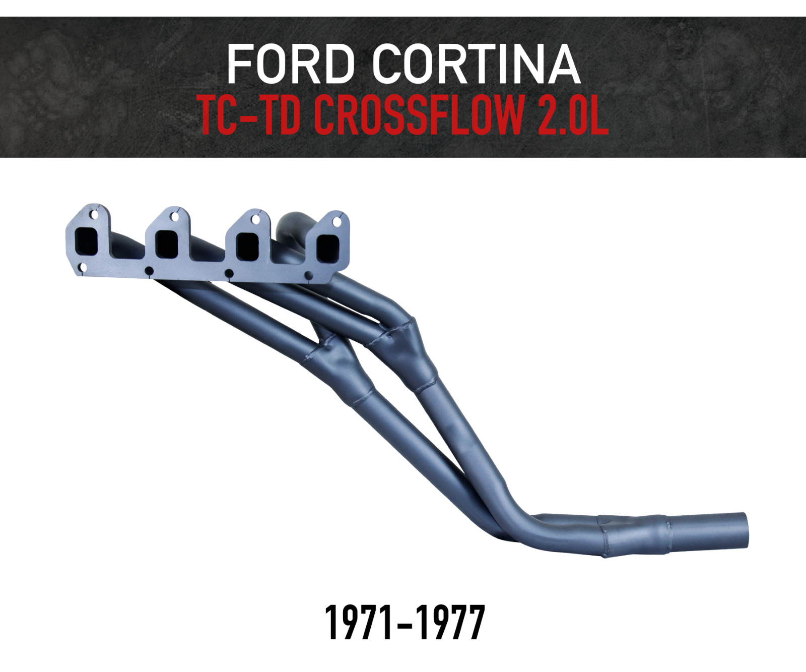Headers / Extractors for Ford Cortina (1971-1977) TC-TD 2.0L