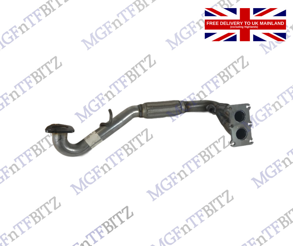 MGF MK2 / MG TF EXHAUST 6 STUD FLEXI DOWNPIPE WCD106090 NEW  *FREE UK DELIVERY*