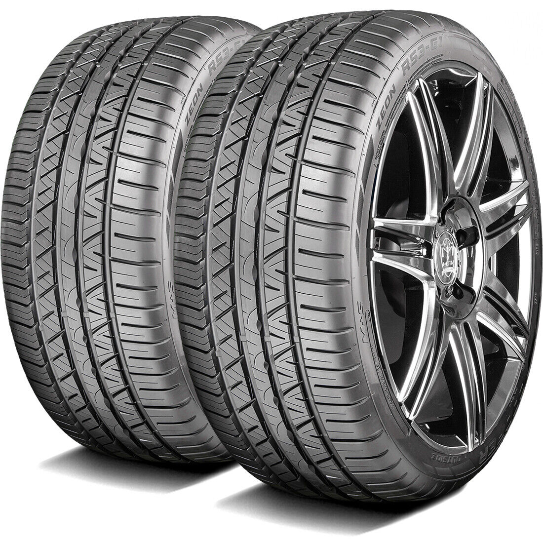 2 Tires Cooper Zeon RS3-G1 245/40R18 97W XL AS Performance A/S