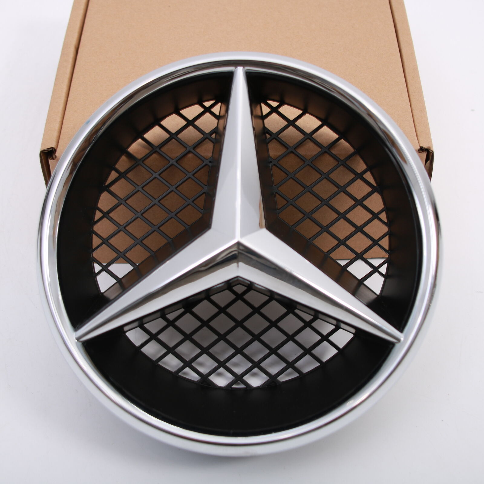 Fit For 2008-2013 Mercedes Benz Front Grille Emblem W204 C180 C200 C300 GLK350
