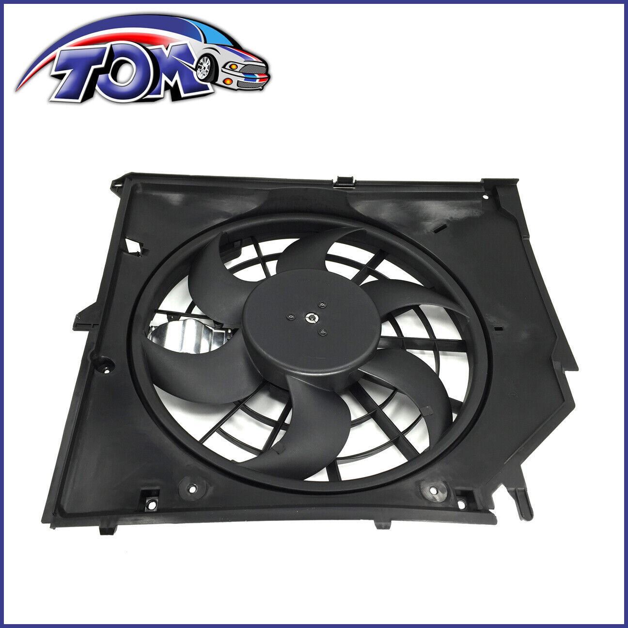 Brand New Radiator Cooling Fan Assembly For Bmw E46 325i 328i 330i 17117510617