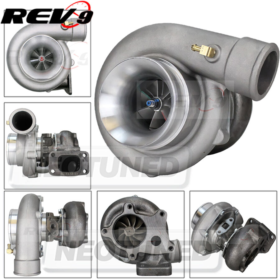 Rev9 TX-60-62 Turbo Charger Turbocharger 63 a/r T3 flange 5 bolt exhaust 600hp