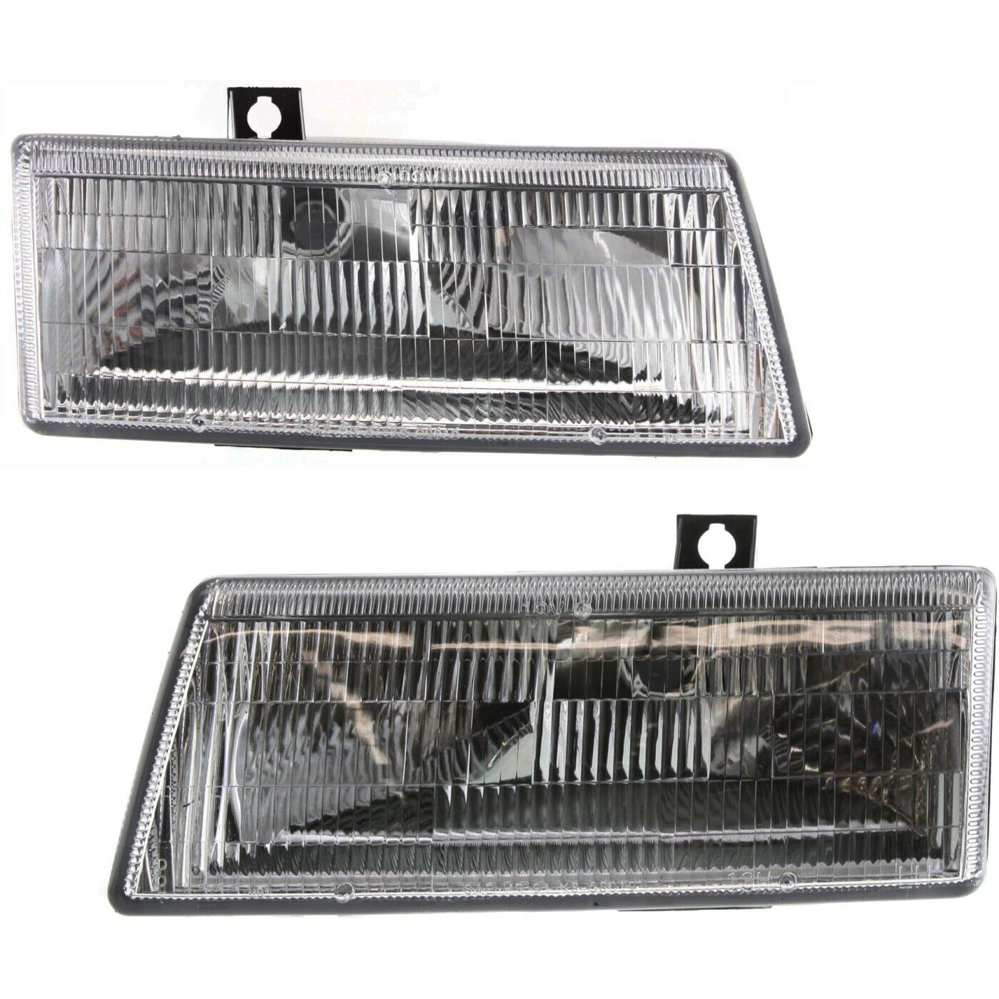 Headlight Set For 91-95 Dodge Caravan Plymouth Voyager Left & Right w/ bulb