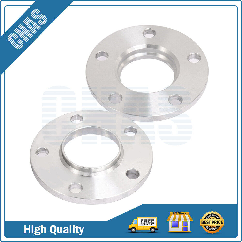 (2) 5x120 Hubcentric Wheel Spacers 10mm For BMW 328i 328is 335i 328xi 525xi 535i