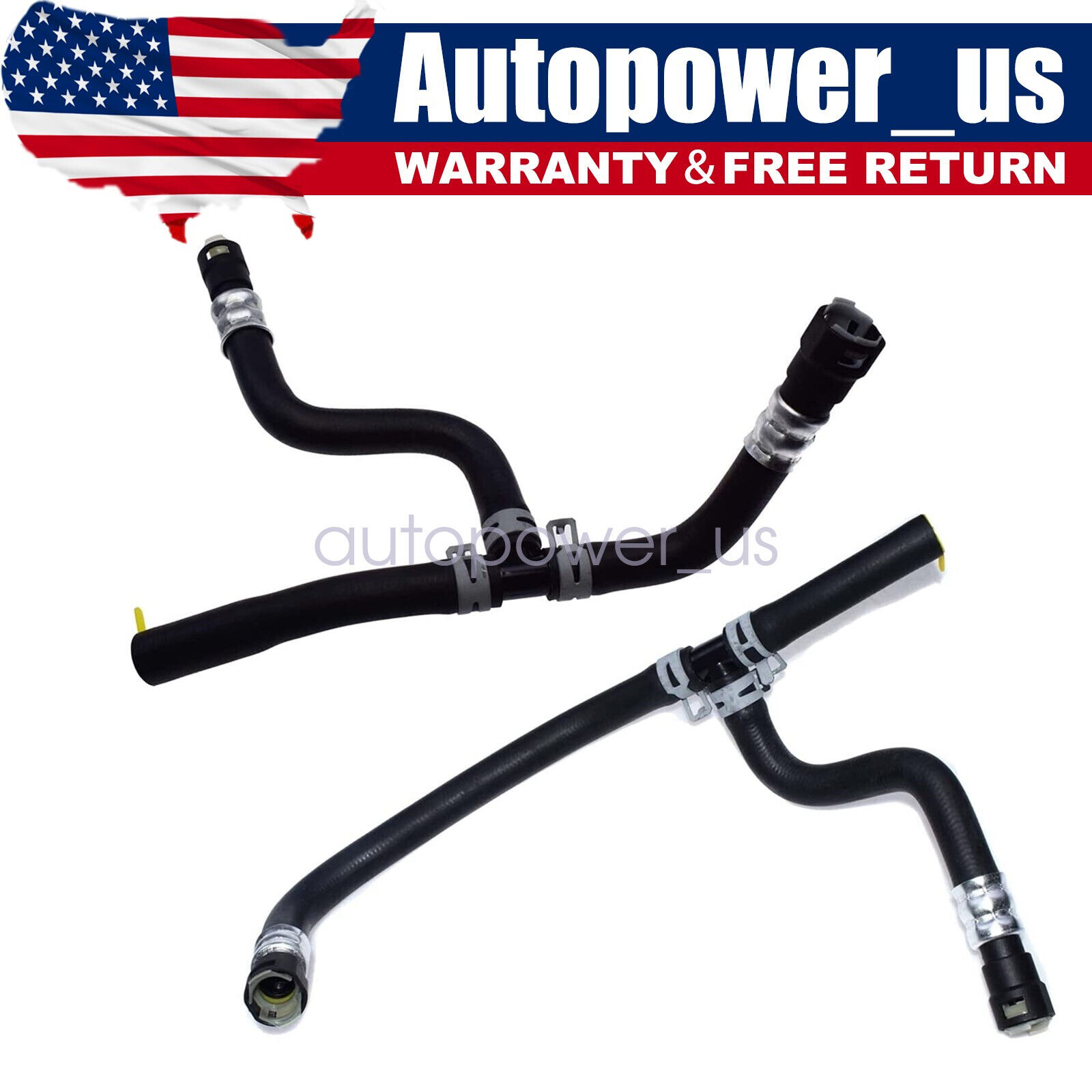 Inlet & Outlet Heater Hose For Buick Enclave Chevrolet Traverse GMC Acadia 3.6L