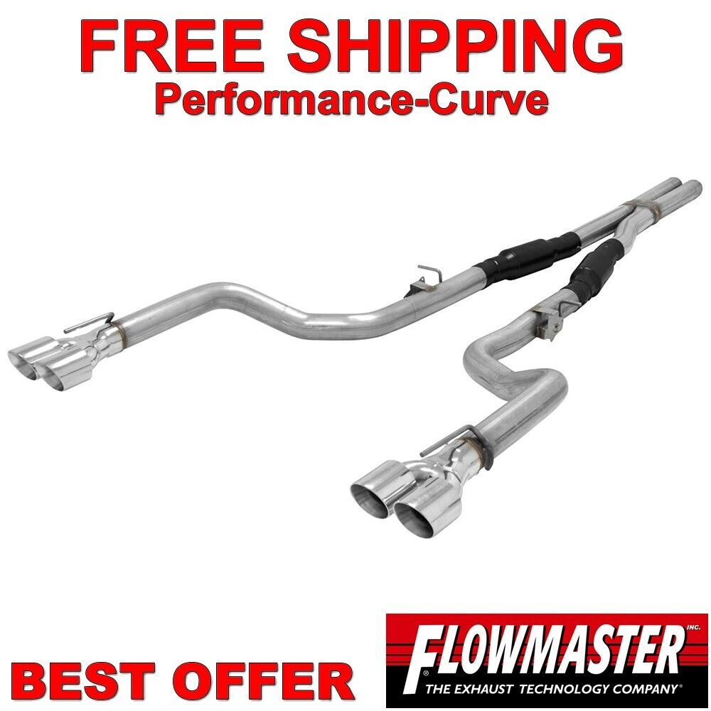 Flowmaster Outlaw Exhaust CatBack fits 15-21 Challenger Hellcat 6.2 6.4 - 817740