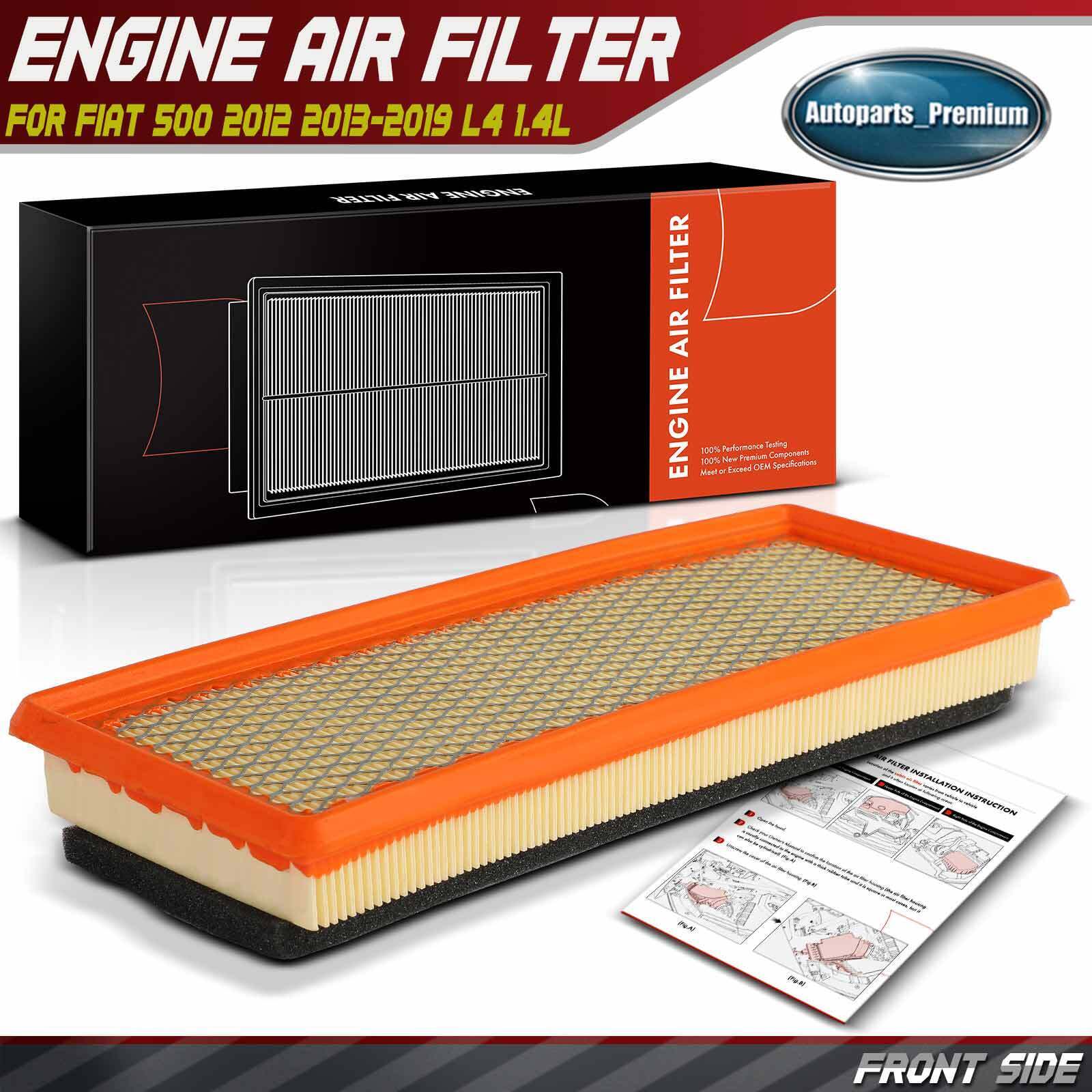 New Engine Air Filter for Fiat 500 2012 2013 2014-2019 L4 1.4L Flexible Panel