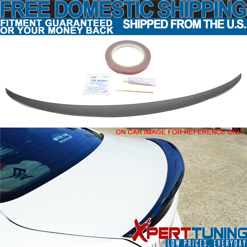 Fits 12-18 BMW 3-Series F30 4Dr P #668 Painted Rear Trunk Spoiler Wing Lip