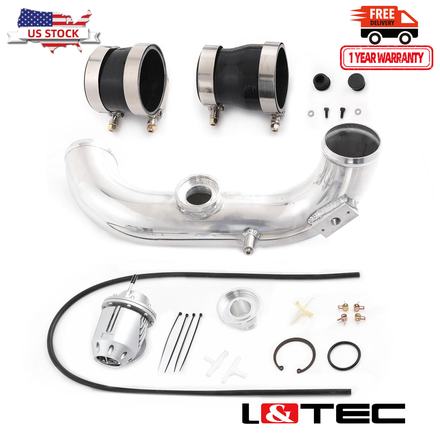 L&TEC CHARGE PIPE KIT w/ SSQV Limited BLOW OFF for BMW N54 E93 E91 E82 335 135