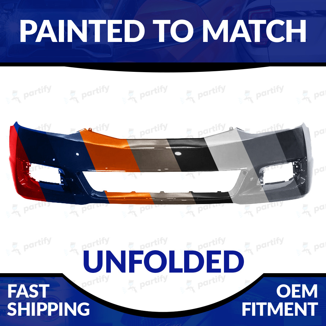 NEW Painted To Match Unfolded Front Bumper For 2009 2010 2011 Honda Civic Coupe