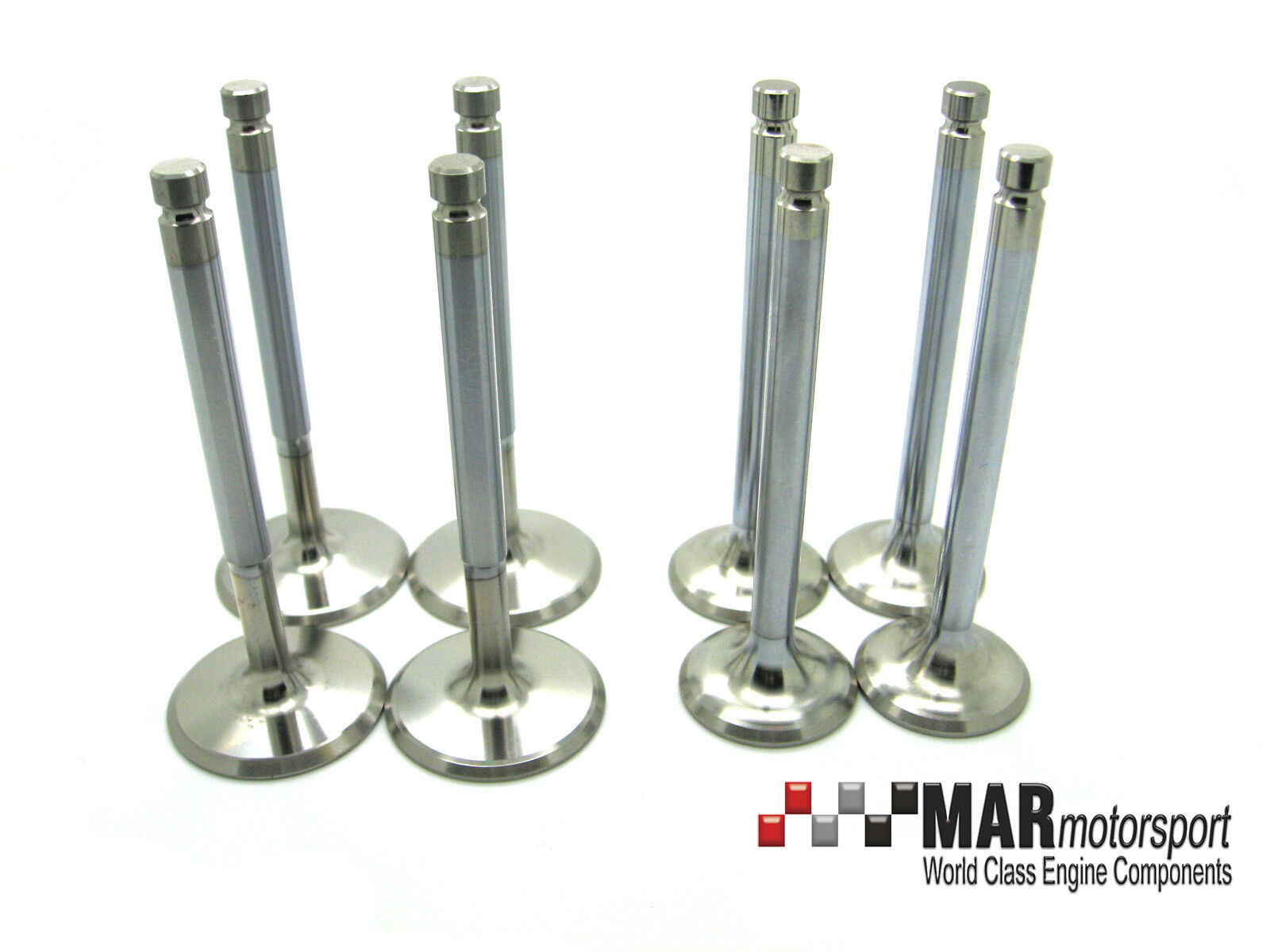 Classic Mini / A series 1275 214N stainless large head valves 4 inlet 4 exhaust