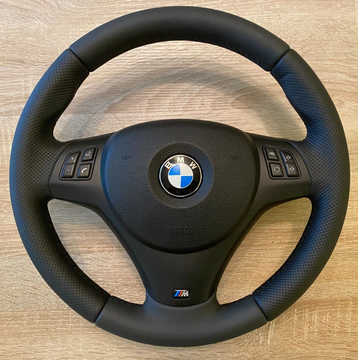 OEM BMW M Sport Steering Wheel E90 E91 E92 E93 M3 E82 E81 E87 E88 1 3 Series NEW