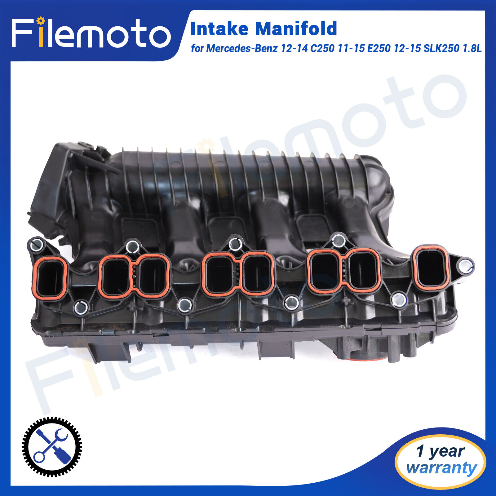 Intake Manifold for Mercedes-Benz W204 12-14 C250 11-15 E250 12-15 SLK250 1.8L