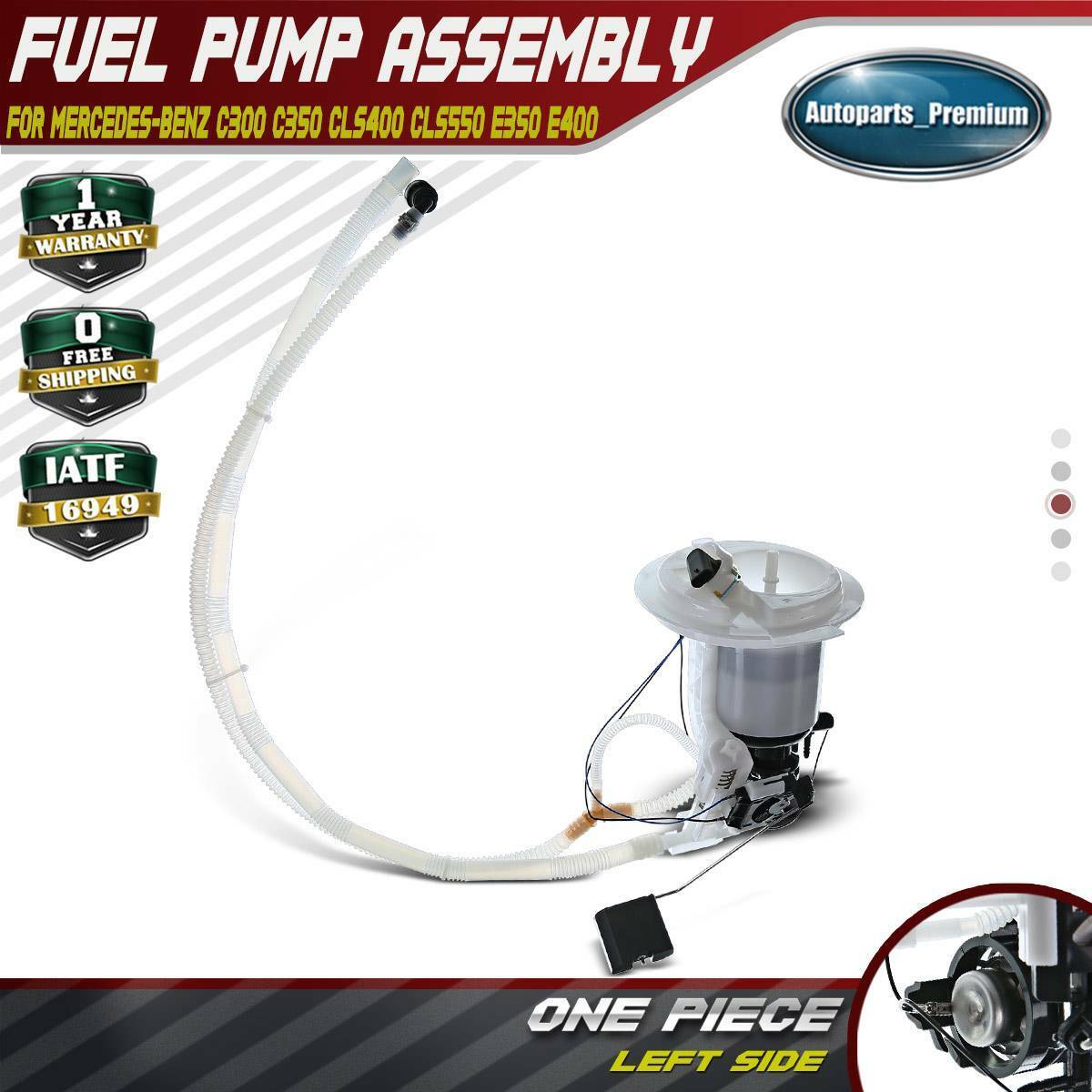 Fuel Pump Assembly for Mercedes-Benz W212 E350 E400 E550 CLS400 GLK 2184700994