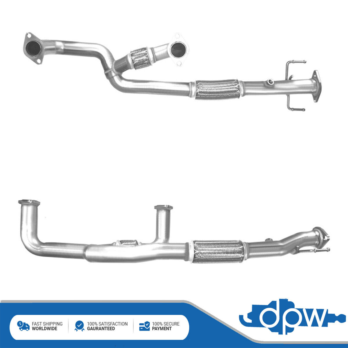 Fits Mitsubishi FTO 1994-2001 1.8 2.0 Exhaust Pipe Euro 2 Front DPW MR187461