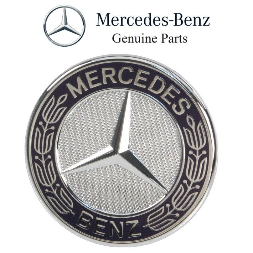 For Mercedes CLK CLS E GLE GLK ML R SLK-CLASS Hood Emblem Sign Badge Logo OES