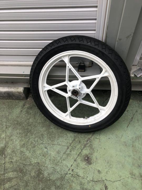 JDM GSX400F genuine front and rear wheels Vintage used G Fore 19 inche No Tires