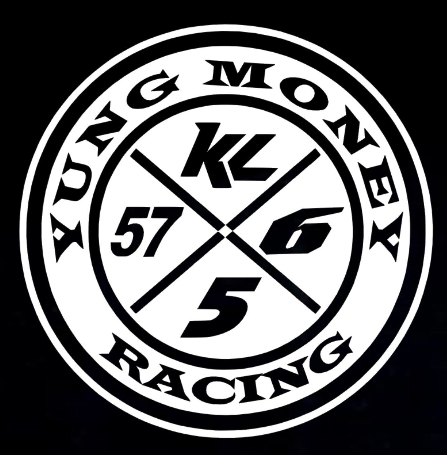 1 Kyle Larson Decal 5 6 57 Yung Money NASCAR Late model Sprint Car U Pick Color