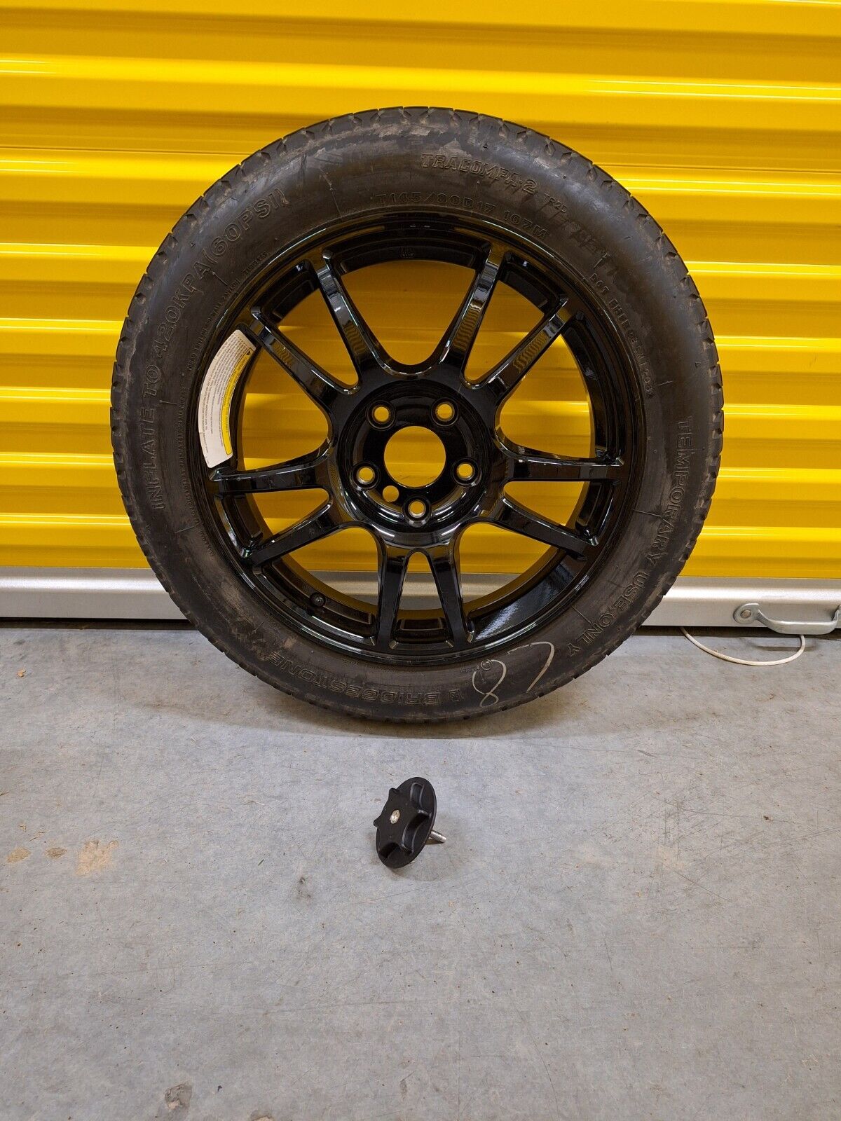 2007-2013 Infiniti G35 G37 Spare Tire Emergency Donut Wheel OEM T145/80D17