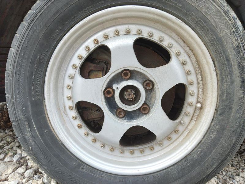 Wheel 16x8 Aluminum Round Center Holes Fits 91-93 3000GT 163357