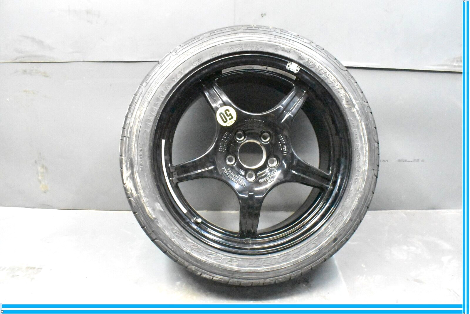00-06 Mercedes S500 CL65  S55 AMG Emergency Spare Wheel Tire Rim 8Jx18H2