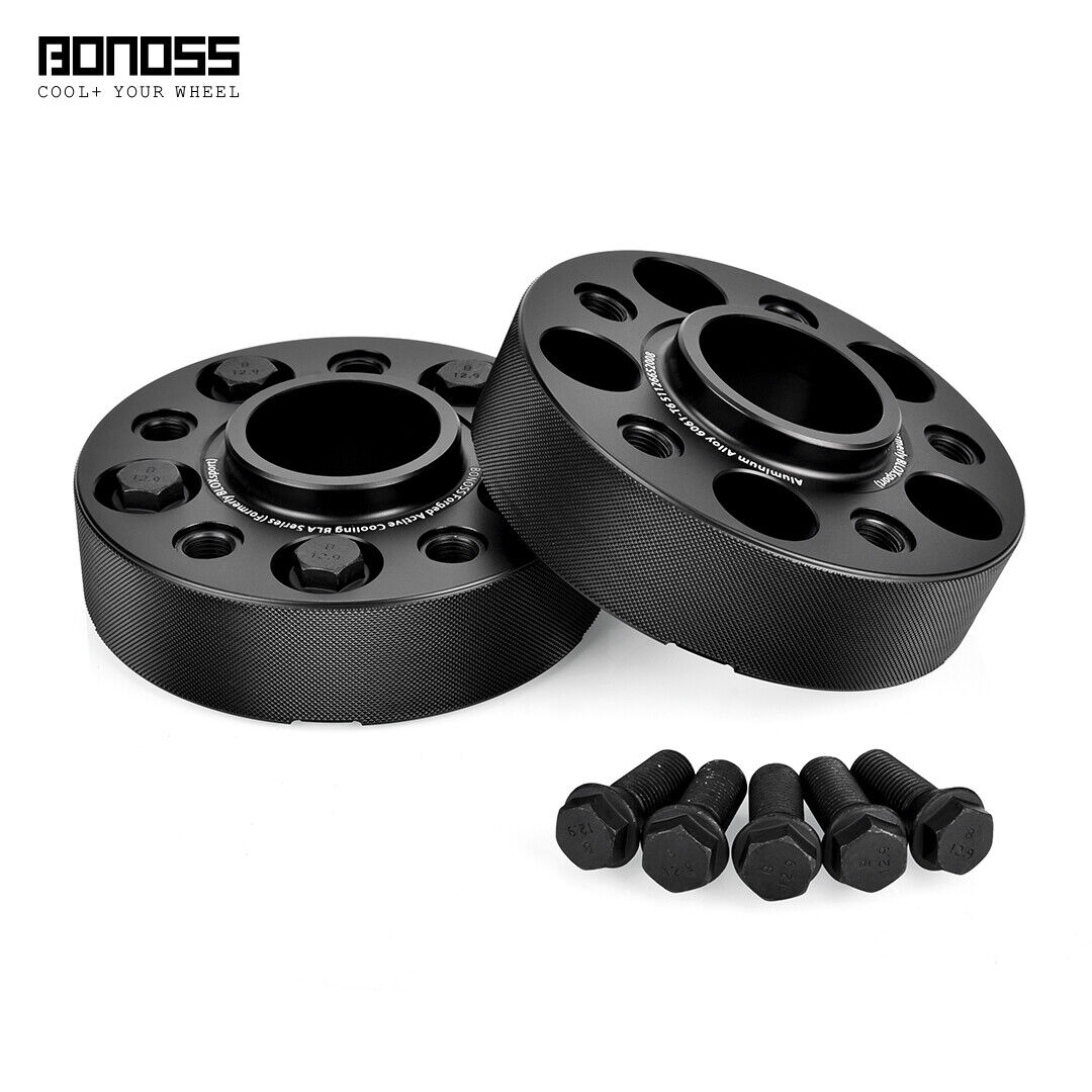 2pcs 40mm BONOSS Forged AL6061 T6 Wheel Spacers for Mercedes Benz W210 E50 AMG