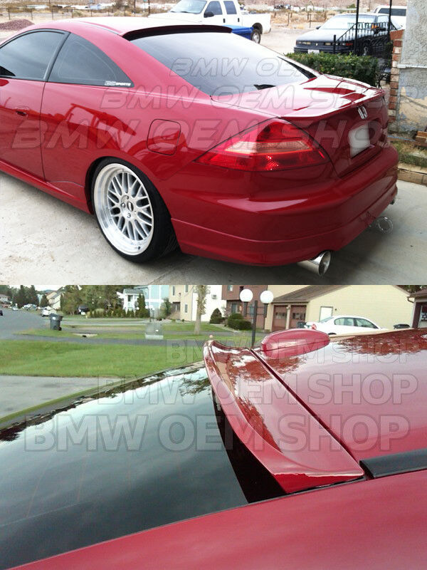 2003-2007 UNPAINTED FOR HONDA ACCORD 7 COUPE K-STYLE ROOF SPOILER WING