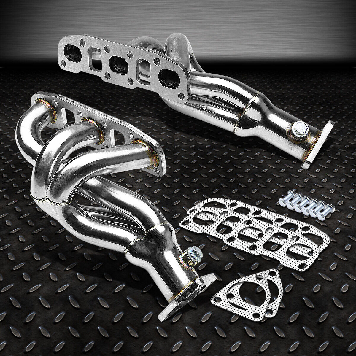 FOR 03-09 NISSAN 350Z/Z33 INFINITI G35 STAINLESS EXHAUST HEADER MANIFOLD+GASKET