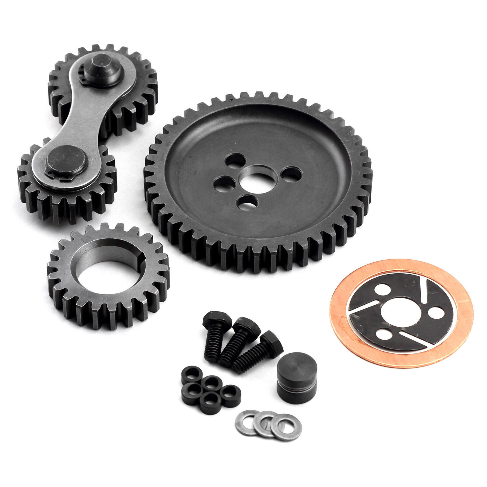 Speedmaster Chevy SBC 350 Dual Idler Noisey Timing Gear Drive Set PCE267.1002