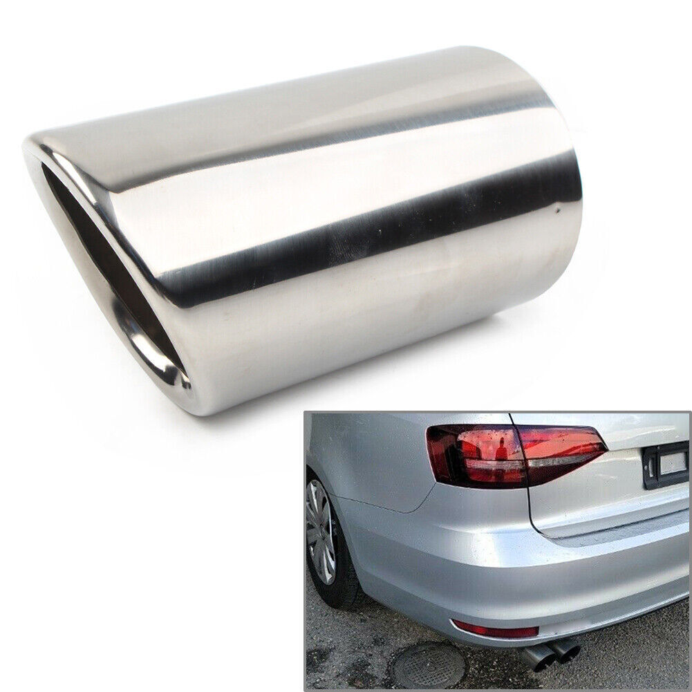 For VW Golf 5 6 7 Jetta 6 Polo 1.4T Scirocco Rear Exhaust Pipe Tail Muffler Tip