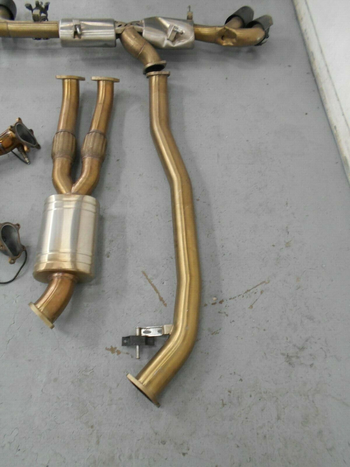 2014 13 15 16 Nissan GT-R GTR R35 Stainless Exhaust System #1437