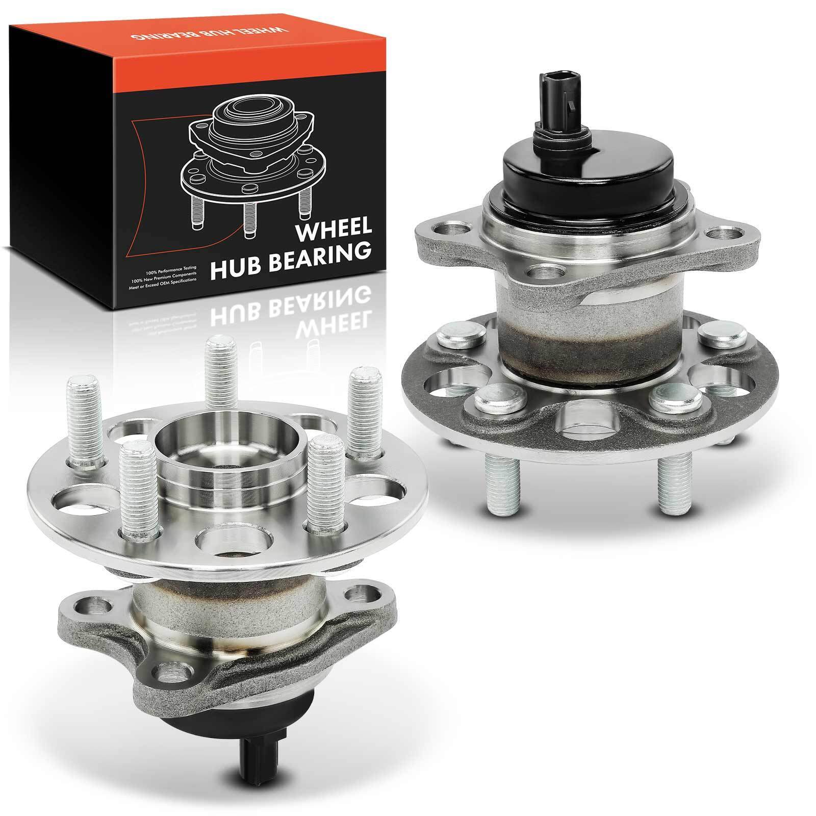 2x Rear Wheel Hub Bearing Assembly for Toyota Prius 10-15 Prius Plug-In 12-15