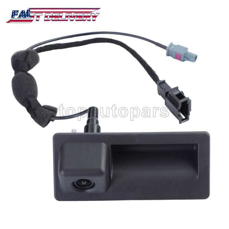 Rear Trunk Release Handle Backup View Camera 5N0827566AA for Audi A4 A5 Q3 Q5 S4