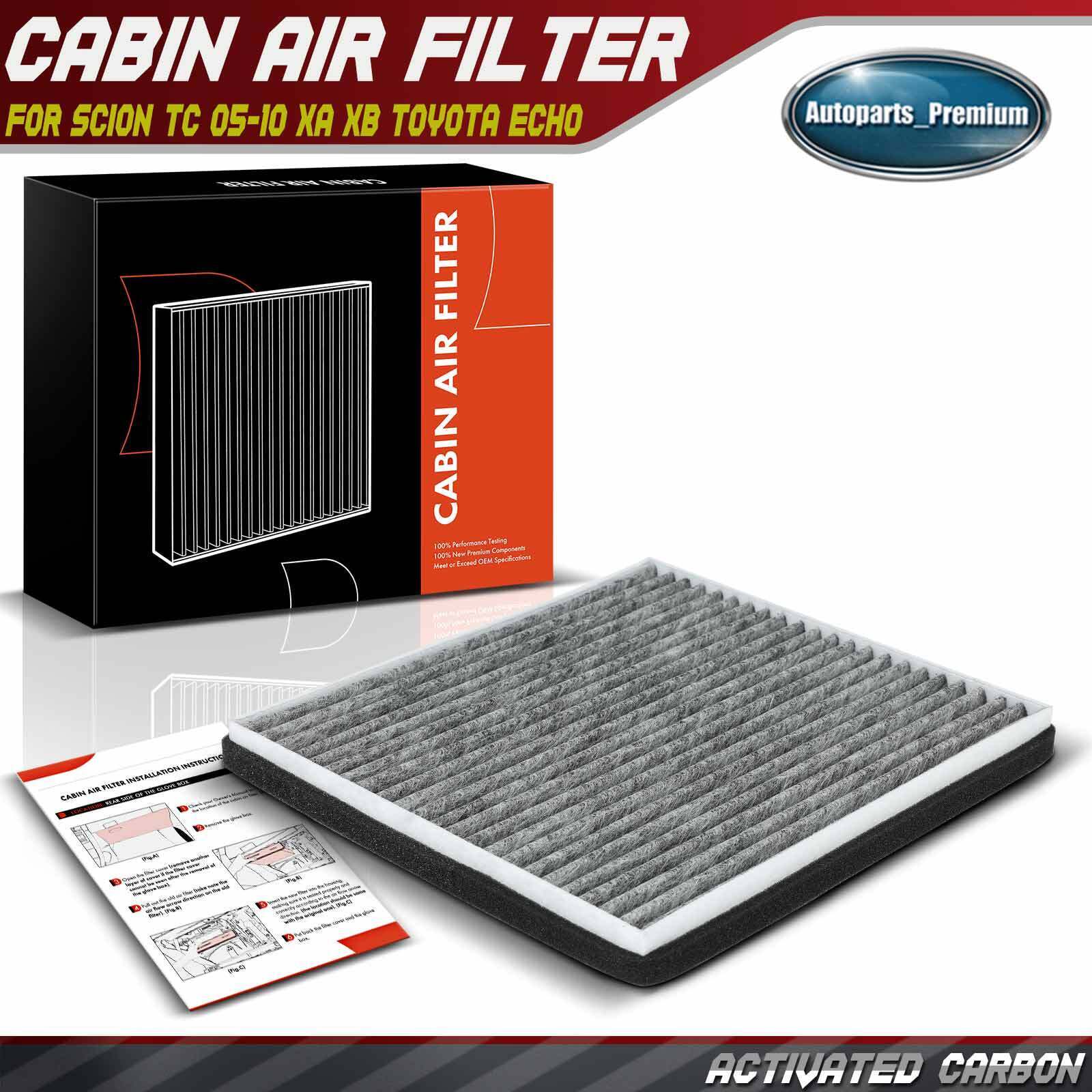 Activated Carbon Cabin Air Filter for Scion tC 05-10 xA Toyota RAV4 01-05 Echo