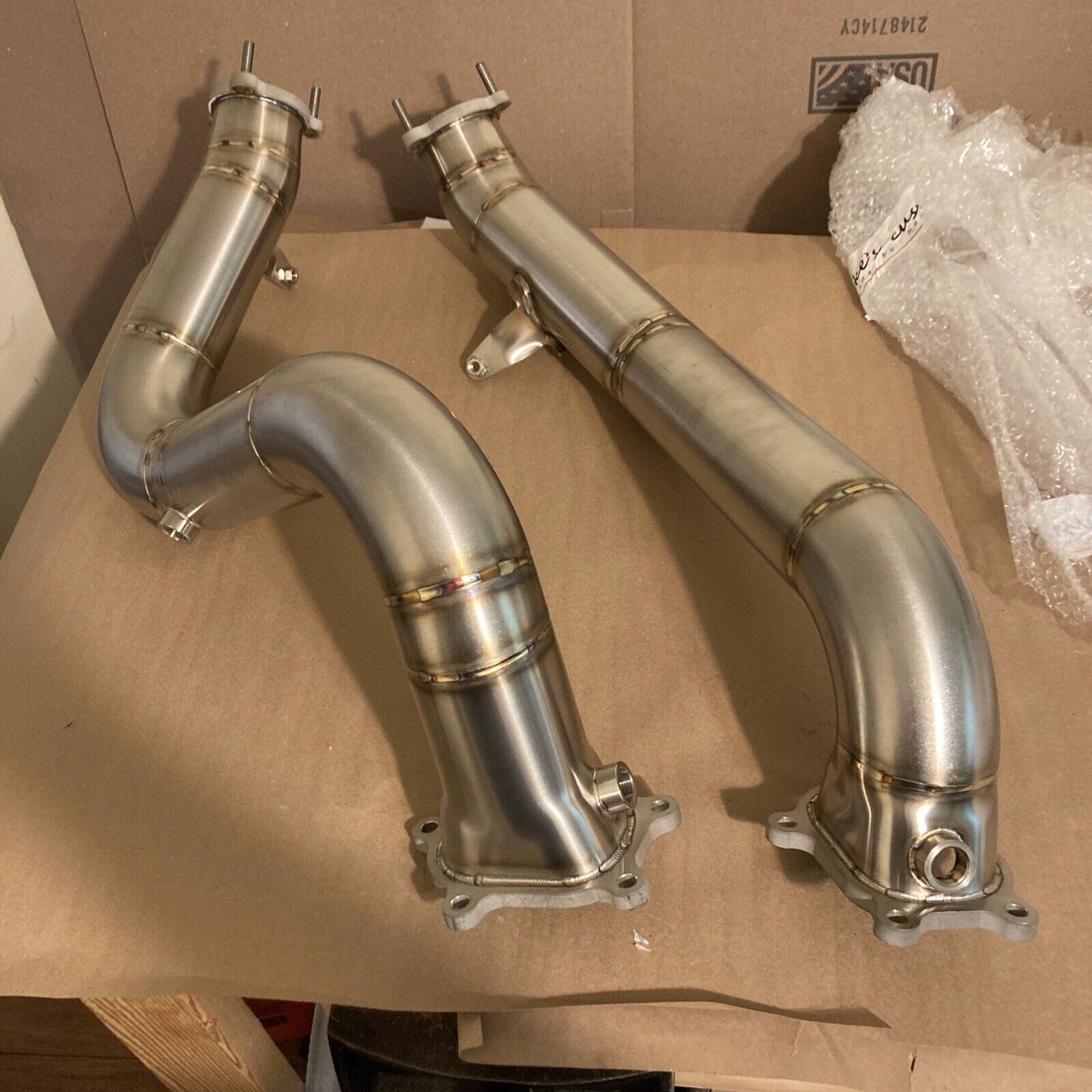 Mikes Custom exhaust for AUDI RS6 C7 RS7 S6 S8 S7 V8 4.0 2013-2018