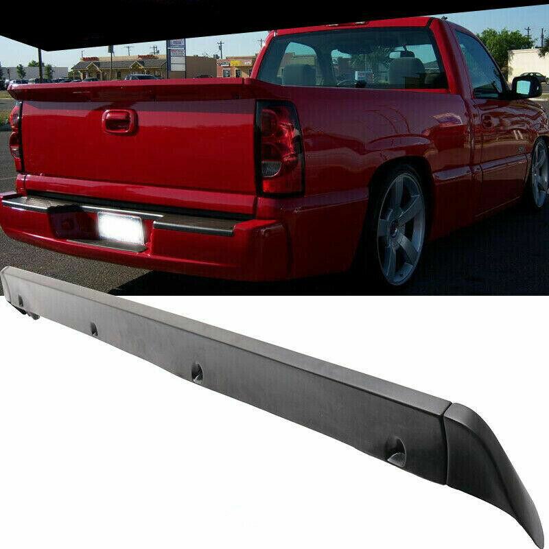 Fit for 07-14 Chevy SS Silverado Intimidator Tailgate Rear PU Wing Truck Spoiler