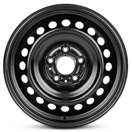 New Wheel For 2013-2019 Nissan Sentra 16 Inch Painted Black Steel Rim