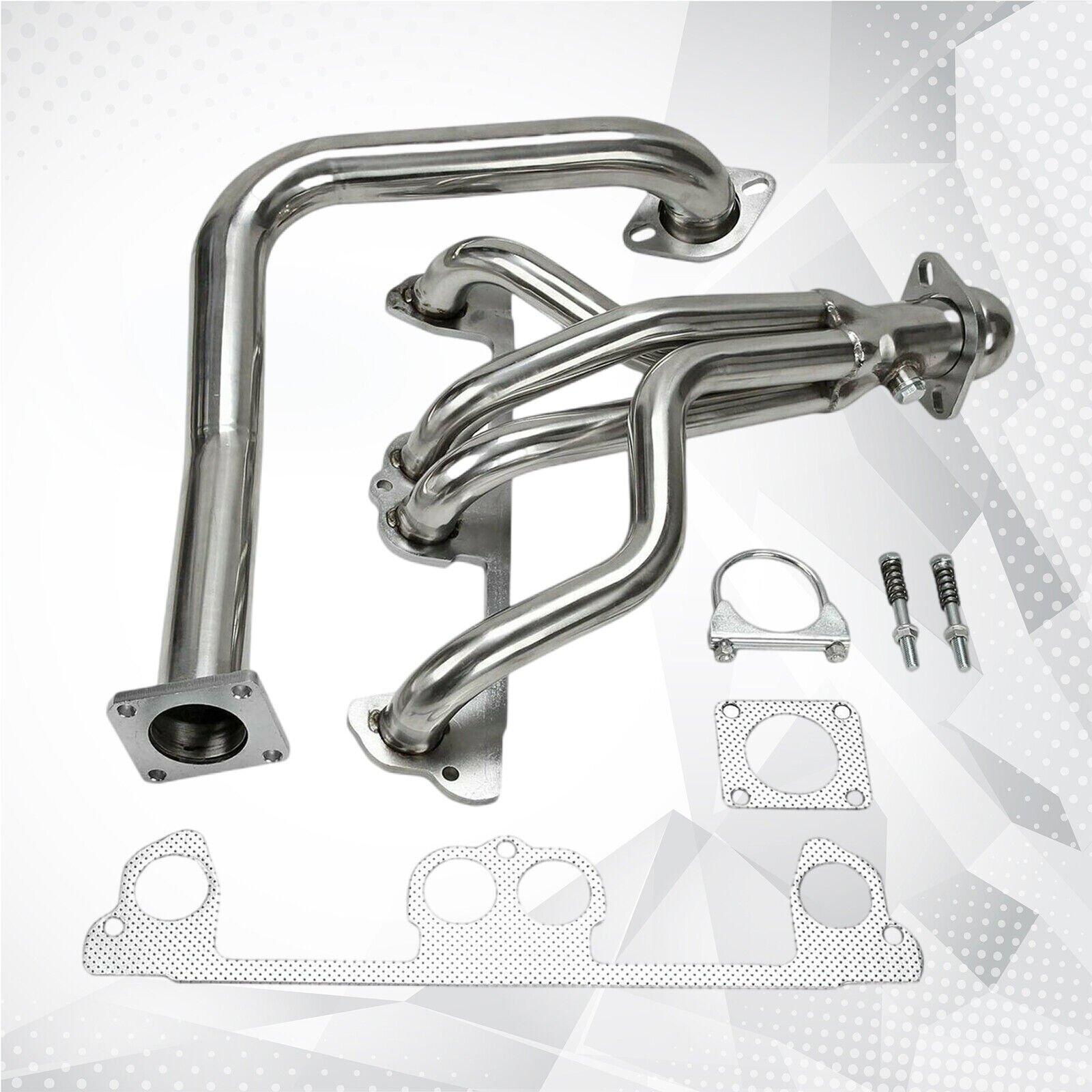 For 1991-95 Jeep Wrangler YJ 2.5L L4 Stainless Steel Exhaust Headers Manifold