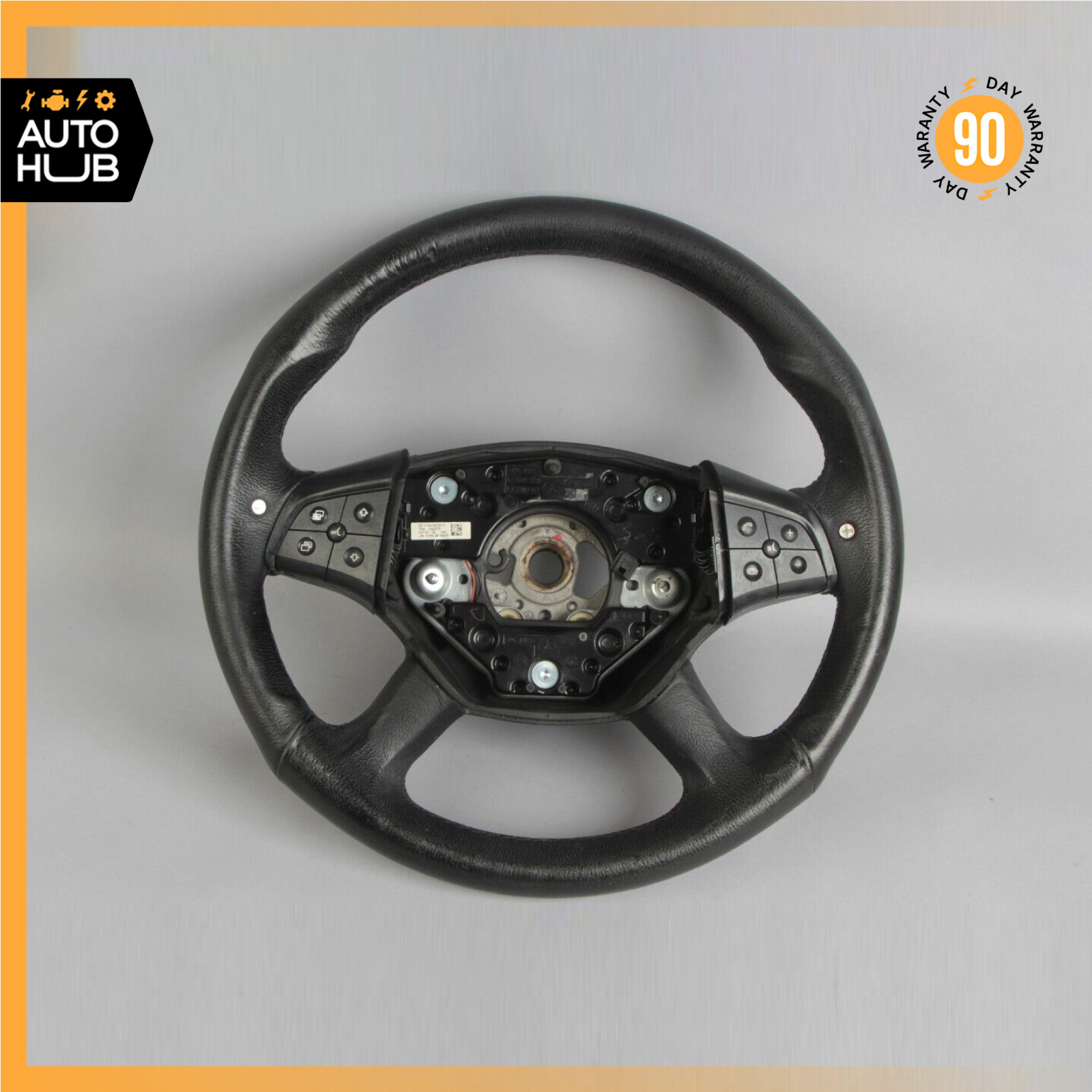 07-08 Mercedes W164 ML63 R63 AMG Steering Wheel w/Paddle Shifters Black OEM